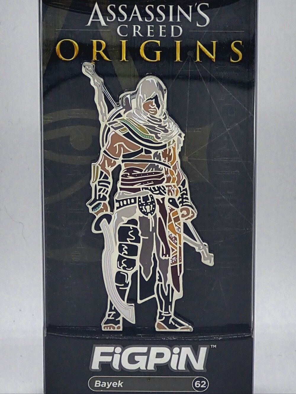 🎮 FiGPiN Bayek #62 Assassin's Creed Origins Collector Pin New Sealed